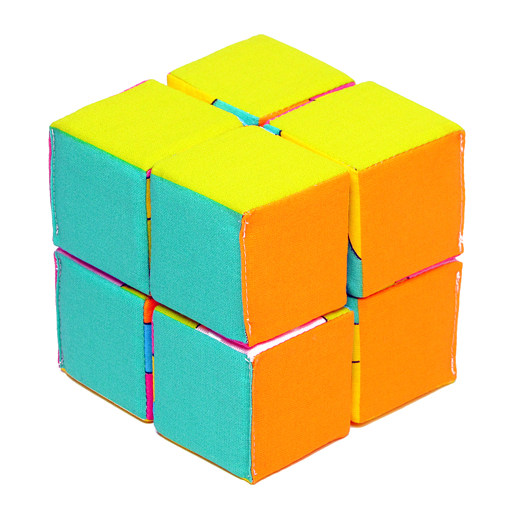 Набор из 8 кубиков – Зверята из серии Собери картинку  